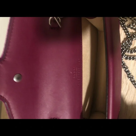 Gucci super mini Dionysus in Bordeaux velvet - Picture 7 of 12